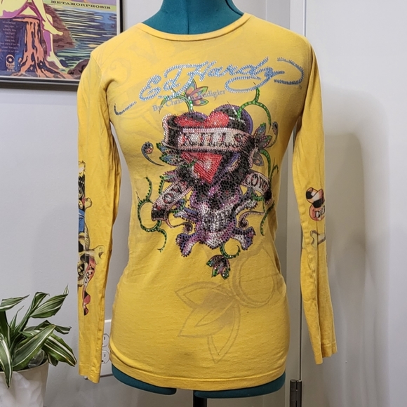 Christian Audigier Tops - 🌛SOLD🌜